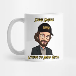 Dead Vinyl Podcast Steve Speigz T-Shirt Mug